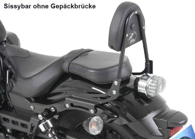 Afbeeldingen van Sissybar zonder rekje Hepco&Becker zwart Yamaha XV950/R '13-