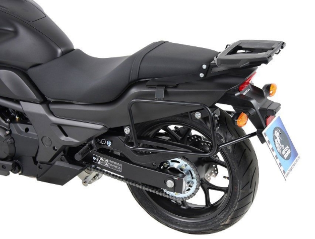 Afbeeldingen van Topdrager zwart Alurack Hepco & Becker Honda CTX700/N 2014+