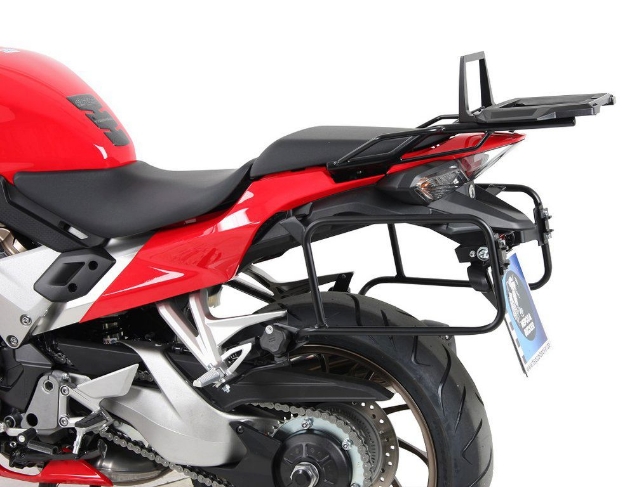 Afbeeldingen van Kofferrek zwart Lock-it Hepco & Becker Honda VFR800F '14-20