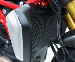 Afbeeldingen van Radiatorcover zwart Evotech Performance Ducati Monster 1200R '16-19