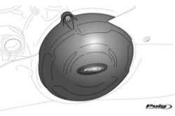 Afbeeldingen van Engine cover set 3-delig Puig Honda CBR650R '21-