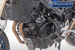 Afbeeldingen van LED additional headlight MicroFlooter for vehicle install BMW F800R - black Wunderlich