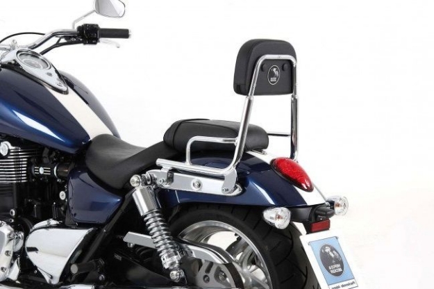 Afbeeldingen van Sissybar zonder rekje Hepco&Becker chroom Triumph Thunderbird 1600/ 1700 '09-