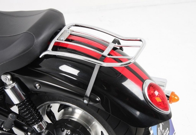 Afbeeldingen van Solorack zonder rugsteun Hepco&Becker chroom Triumph Rocket III Classic '06-/ Roadster '11-