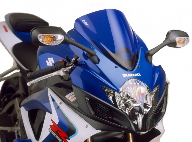 Afbeeldingen van Vervangingsruit Puig Jetstream Suzuki GSX-R600/750 '06-'07-blauw