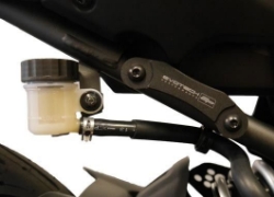 Afbeeldingen van Afdekplaatjes duo voetsteunen Evotech Performance Yamaha MT-07 Moto Cage '15-17