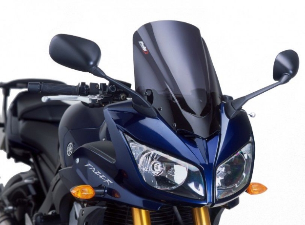 Afbeeldingen van Vervangingsruit Puig Jetstream Yamaha FZ1 Fazer'06-'16-donker getint