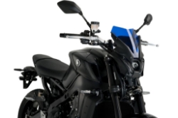 Afbeeldingen van Vervangingsruit naked bike Sport Puig Yamaha MT-09 '21-23 blauw