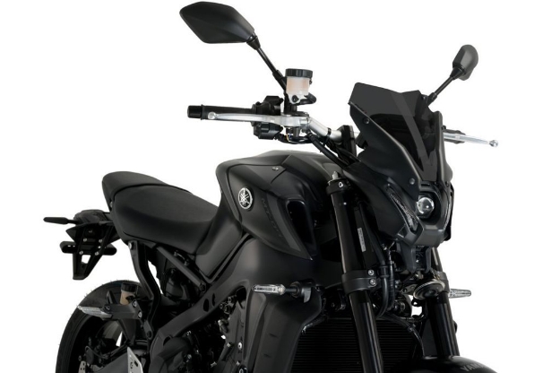 Afbeeldingen van Vervangingsruit naked bike Sport Puig Yamaha MT-09 '21-23 donker getint