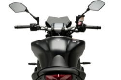 Afbeeldingen van Vervangingsruit naked bike Sport Puig Yamaha MT-09 '21-23 zwart
