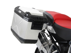 Afbeeldingen van Kofferset Hepco&Becker 'Cutout' met RVS rek en Xplorer koffers BMW R1250GS Adventure '19-