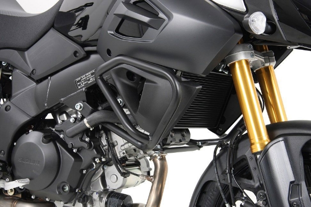 Afbeeldingen van Valbeugel zwart Hepco&Becker voor Suzuki DL1000 '14-19