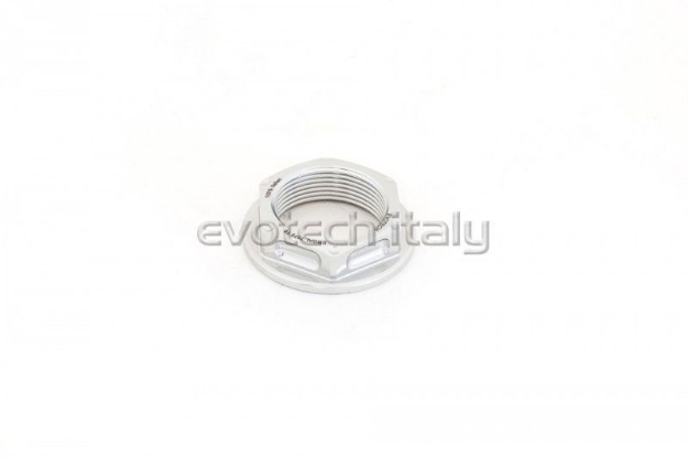 Afbeeldingen van achterwielmoer aluminium Evotech TB-028-Zilver