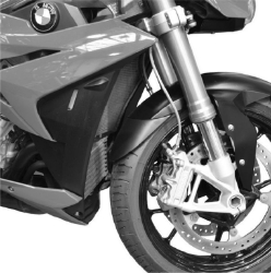 Afbeeldingen van Voorspatbord verlenger zwart Puig BMW S1000R / S1000RR / S1000XR / F900R