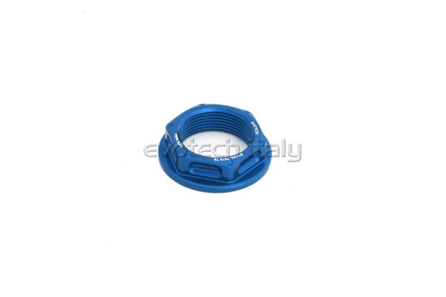 Afbeeldingen van Achterasmoer aluminium Evotech - blauw