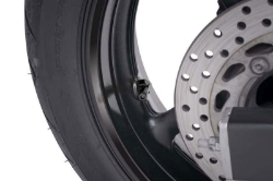 Afbeeldingen van Haakse ventielen Puig aluminium per set (8,3mm bevestingingsgat)-Zwart