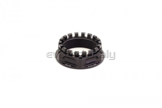 Afbeeldingen van achterasmoer aluminium Evotech TB-031-Zwart
