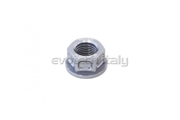 Afbeeldingen van tandwielmoer aluminium Evotech TB-035-Titanium