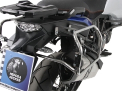 Afbeeldingen van Kofferrek RVS Hepco&Becker voor 'Cutout' Xplorer zijkoffers KTM 1090 Adventure R '17-