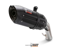 Afbeeldingen van MIVV Suono Steel Black RVS dempers Kawasaki Z1000 '14-