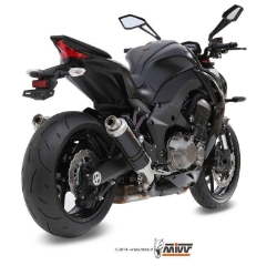 Afbeeldingen van MIVV GP steel black dempers Kawasaki Z1000 '14-