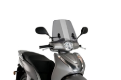 Afbeeldingen van Windscherm scooter model Traffic van Puig voor Honda SH125i '21- transparant