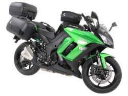 Afbeeldingen van Topdrager zwart Alurack Hepco&Becker Kawasaki Z1000SX '17+