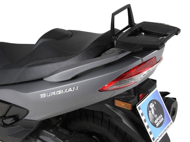 Afbeeldingen van Topdrager zwart Hepco&Becker Suzuki Burgman 400 '17-