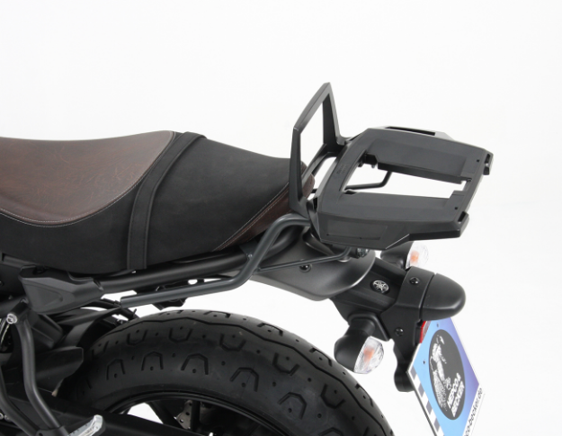 Afbeeldingen van Topdrager antraciet Alurack Hepco&Becker Yamaha XSR700 '16-21