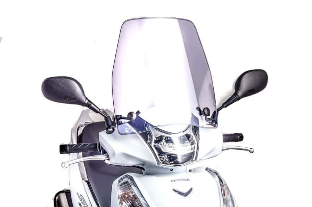 Afbeeldingen van Windscherm scooter model Urban Puig voor Honda Scoopy SH300i '18-23 transparant