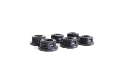 Afbeeldingen van Tandwielmoer aluminium Evotech TBK6-073