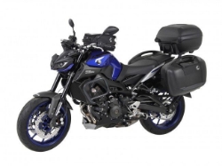 Afbeeldingen van Topdrager antraciet Alurack Hepco&Becker Yamaha MT-09 '17-20