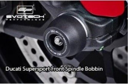 Afbeeldingen van Voorvorkspindle Evotech Performance Ducati Monster 821 Stealth '19-20