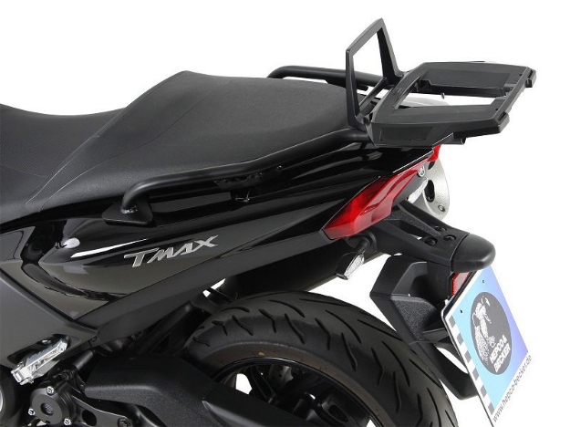 Afbeeldingen van Topdrager zwart Alurack Hepco&Becker Yamaha T-Max 560 '20-21