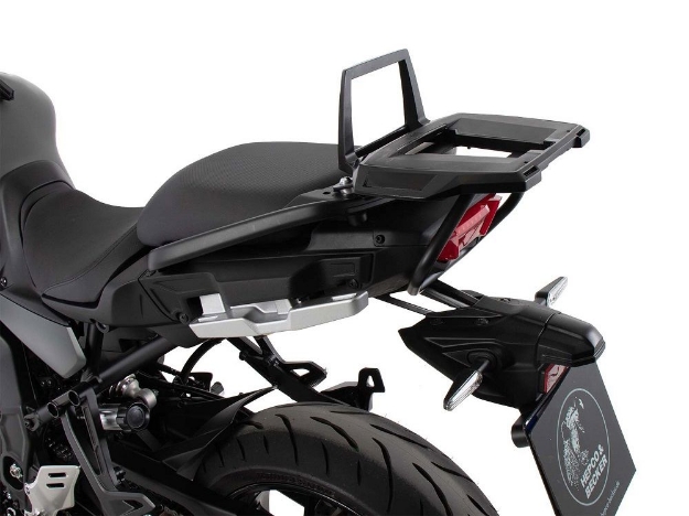 Afbeeldingen van Topdrager zwart Alurack Hepco&Becker Yamaha Tracer 9 / GT '21-24