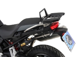 Afbeeldingen van Topdrager zwart Alurack Hepco&Becker voor op orig. RVS rek BMW F750GS '18-23
