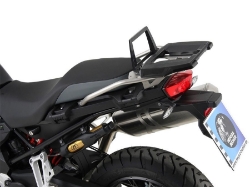 Afbeeldingen van Topdrager zwart Alurack Hepco&Becker voor op orig. RVS rek BMW F850GS '1823