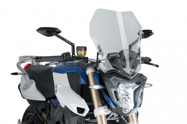 Afbeeldingen van Vervangingsruit naked bike TOUR Puig BMW F800R '15--transparant