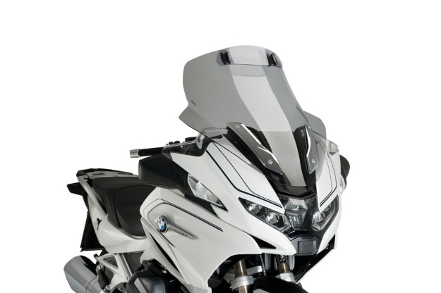 Afbeeldingen van Vervangingsruit touring met opzetruitje licht getint Puig BMW R1250RT '21-24