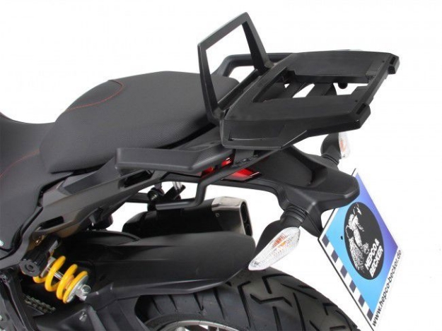 Afbeeldingen van Topdrager zwart Alurack Hepco&Becker Ducati Multistrada 950 '17-