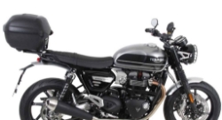 Afbeeldingen van Topdrager zwart Alurack Hepco&Becker Triumph Speed Twin '19-21