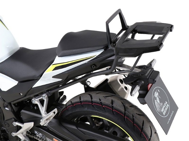 Afbeeldingen van Topdrager antraciet Alurack Hepco&Becker Honda CBR500R ’19-23