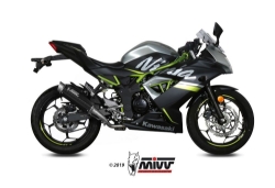 Afbeeldingen van MIVV GP PRO black RVS Kawasaki Ninja 125 / Z125 '19-