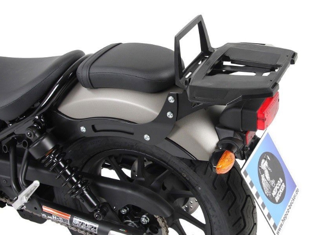 Afbeeldingen van Topdrager zwart Alurack Hepco&Becker Honda CMX500 '17-