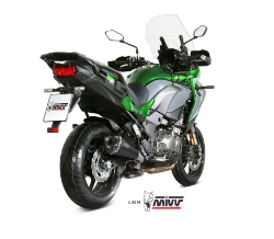 Afbeeldingen van MIVV Delta Race Black RVS demper Kawasaki Versys 1000 '19-24