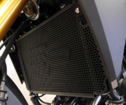Afbeeldingen van Radiatorcover zwart Evotech Performance Yamaha MT-09 Tracer '15-21