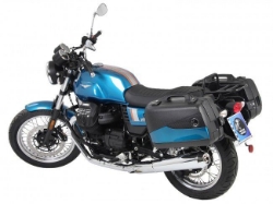 Afbeeldingen van Kofferrek chroom Hepco&Becker Moto Guzzi V7 III Stone/ Special/ Anniversario '17-