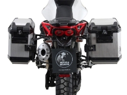 Afbeeldingen van kofferrek zwart Hepco&Becker Moto Guzzi V85TT ’19-