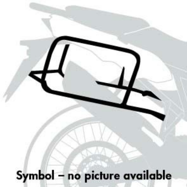 Afbeeldingen van Kofferrek zwart Hepco&Becker Moto Guzzi V7 Stone  / Special '21-24