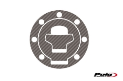 Afbeeldingen van Tankdopcover X-TREME Puig carbon look voor Suzuki modellen '96-'02